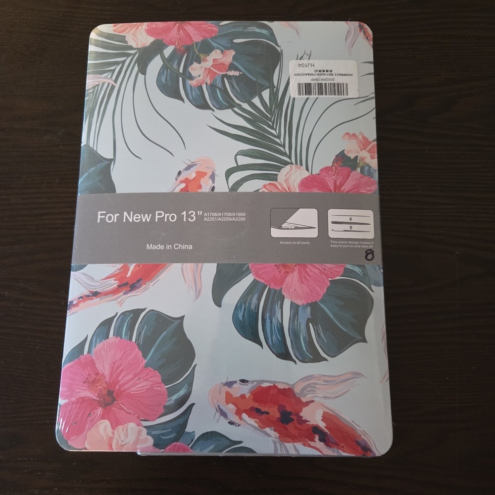 New Laptop Hard Shell Case for Apple Macbook Pro 13" A2251 A1706 A1708 A1989